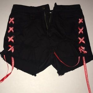 Fashion Nova black shorts